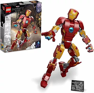 Buy LEGO Marvel Iron Man Figure 76206 Building Kit; Realistic Model For Play , New • 30£
