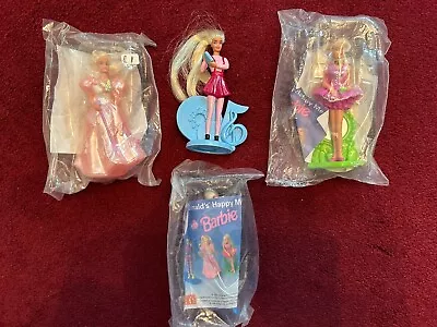 Buy McDonald’s Barbie Dolls Happy Meal Toy Set Of 4 1995 • 6£