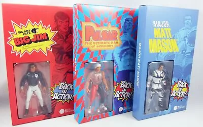 Buy Mattel Creations - Back In Action! : Big Jim, Pulsar, Major Matt Mason - Set Of  • 120.56£