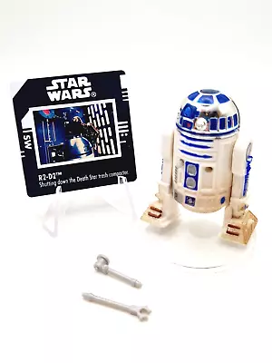 Buy Vintage Kenner Star Wars POTF Freeze Frame R2-D2 With Datalink Complete Stand • 12.29£