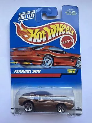 Buy Hot Wheels Ferrari 308 GTB  Brown (1997) Collector #816 Mattel Wheels Series • 15£