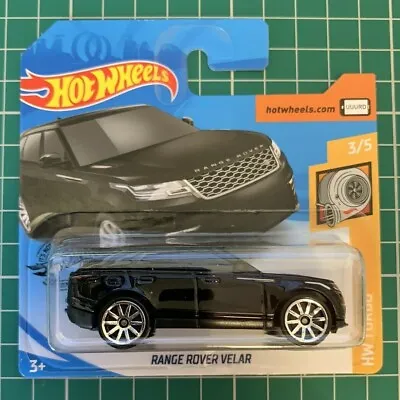 Buy Hot Wheels Range Rover Velar Black HW Turbo Number 119 New And Unopened • 24.99£