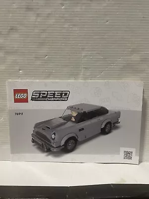Buy LEGO Speed Champions 007 James Bond Aston Martin DB5 Instruction Booklet ONLY • 3.50£