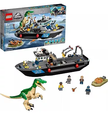 Buy LEGO JURASSIC WORLD: Baryonyx Dinosaur Boat Escape - Set 76942 - New Sealed • 74.99£