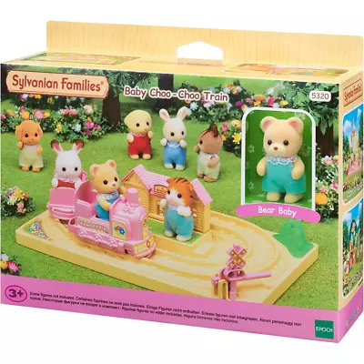 Buy Sylvanian Families - Baby Choo-Choo Train 5320 New Childrens Toy (Box Damaged) • 18.99£