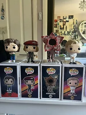 Buy Stranger Things Funko Pop Vinyl Bundle • 15£