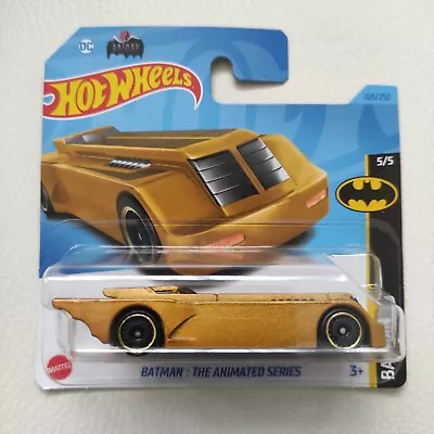 Buy Hot Wheels Batman The Animated Series Batmobile Gold Diecast Car • 3.99£