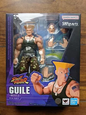 Buy Bandai S.H. Figuarts - Street Fighter - Guile Outfit 2 Action Figure - Japan Ver • 79.50£