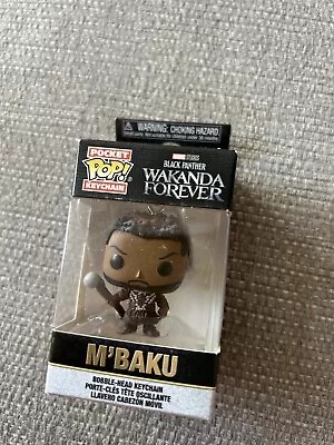 Buy Funko POP! Keychain Marvel M'Baku Black Panther Wakanda Forever Vinyl Keyring • 7£