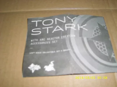 Buy Hot Toys Iron Man Instruction Booklets Manuals Thor Cap Hulk Thanos Avengers • 3.99£