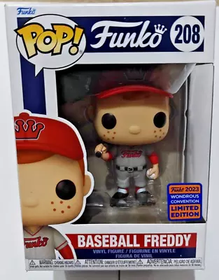 Buy Funko Pop! Vinyl Figure Baseball Freddy Limited Edition Wonderous Convention 208 • 15.50£
