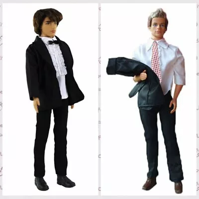 Buy Western-Style Business Suit Clothes For Ken Boy Dolls Wedding Clothes Outfits • 9.55£