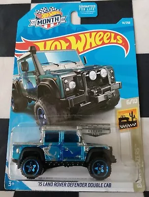 Buy Hot Wheels Walmart Exclusive Zamac 15 Land Rover Defender Double Cab Read Descr • 9.95£