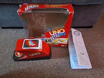 Buy Uno Extreme Family Card Game Electronic Launcher Cards Complete Dispenser Mattel • 23.99£