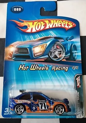 Buy 2005 Hot Wheels Ford Escort Rally Racing Long Card Collector No 089   • 11.95£