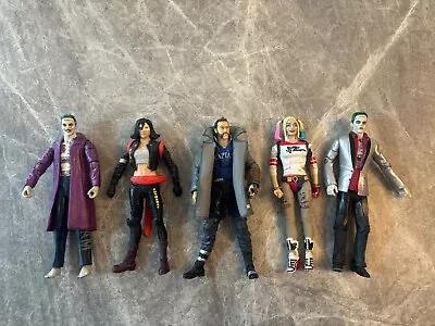 Buy DC Multiverse Suicide Squad Harley Quinn Joker Boomerang Katana Figures Mattel • 9.99£