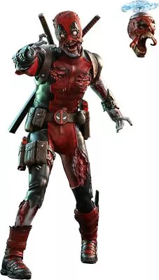 Buy Hot Toys Comic Masterpiece Marvel Zombies Zombie Deadpool Action Figure Red Gift • 208.86£