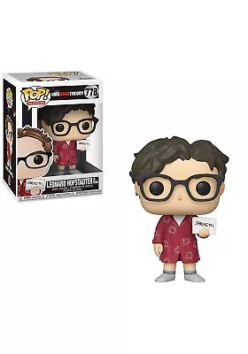 Buy Funko POP Television Figure : Big Bang Theory #778 Leonard Hofstadter In Robe • 29.99£