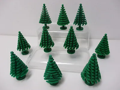 Buy (P10/2) 10 LEGO Trees Christmas Pine 3471 Plants Forest Knight Robin Hood City • 21.54£