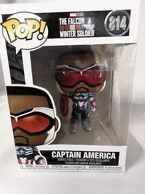 Buy Funko Pop! Marvel #814  CAPTAIN AMERICA   - 'The Falcon And The Winter Soldier' • 9.99£