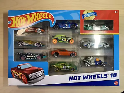 Buy Hot Wheels New And Sealed 10 Pack Of Assorted Cars • 11£