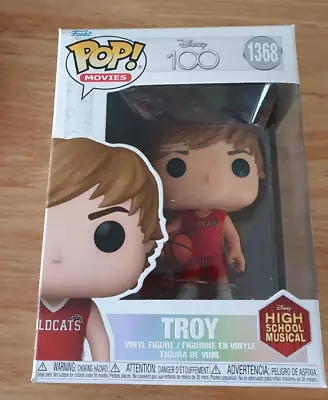 Buy Funko POP! Disney Troy High School Musical #1368 Vinyl Figure New • 7.88£