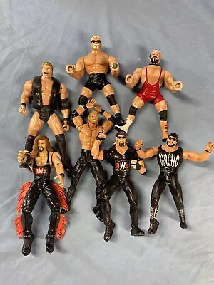 Buy WCW Wrestler Figures Bundle WWF WWE TNA • 9.91£