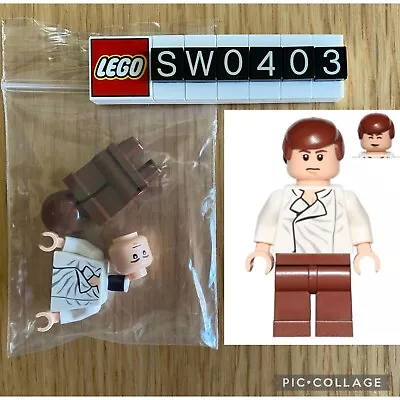 Buy NEW LEGO Star Wars ROTJ Sw0403 Han Solo Minifigure 9516 Jabba's Palace (2012) • 7.99£
