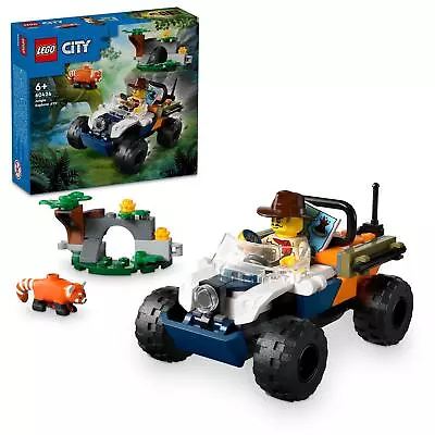 Buy LEGO City Jungle Explorer ATV Red Panda Mission Buildable Construction Set 60424 • 12.49£