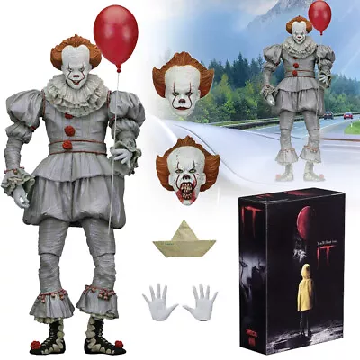 Buy NEW 7  NECA Stephen King's IT Pennywise Clown Ultimate Action Figure Model Toys • 18.90£