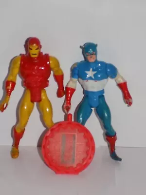 Buy Rare Marvel Secret Wars Magneto  Iron Man Captain America LOT 3.75 Figure 1984 • 19.99£