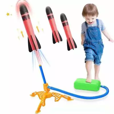 Buy Hot For Kids Toy Rocket Launcher With 6 Foam Rockets And Toy Air Rocket Launch • 9.86£