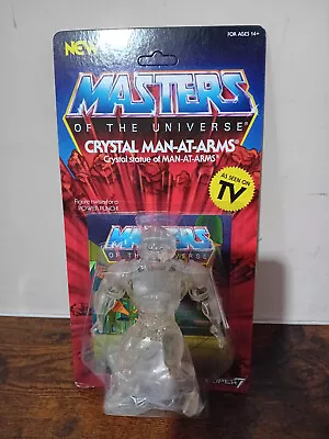 Buy Masters Of The Universe Motu Super7 Crystal Man-at-arms Action Figure! • 54.99£