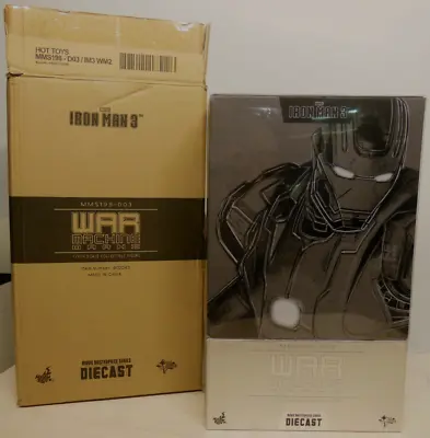 Buy Hot Toys MMS198-D03 Diecast Iron Man 3 Collectible Figure 1/6 Scale War Machine • 294.22£