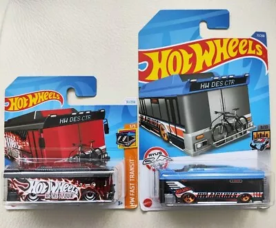 Buy Hot Wheels AIN'T FARE Bus Black 2024 31/250 TREASURE HUNT SET OF TWO • 9.99£