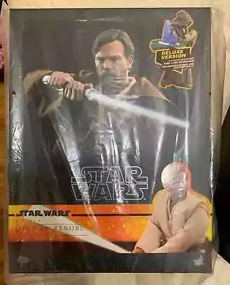 Buy New Hot Toys MMS478 Star Wars III Revenge Of The Sith Obi-Wan Kenobi Deluxe Ver • 529£
