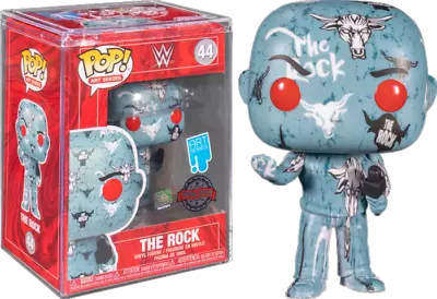 Buy New Funko Pop! Vinyl - Art Series - The Rock #44 With FREE Hard Stack Case • 29.99£