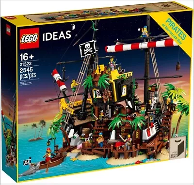 Buy 1 Lego Ideas 21322 Pirates Of Barracuda Bay- Brand New In Sealed Box • 299.95£