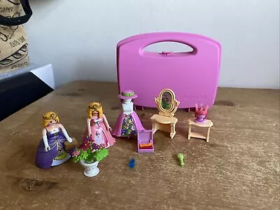Buy Playmobil 5650 Princess Vanity Carry Case - With Extras • 5.99£
