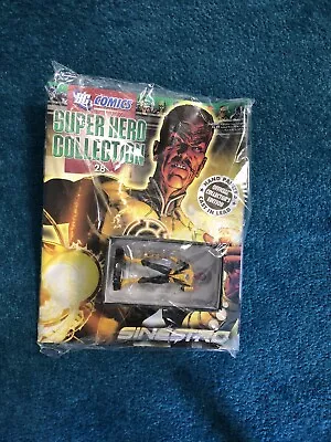 Buy DC Comics Super Hero Collection Eaglemoss No 28 Sinestro Sealed Mint New • 8£