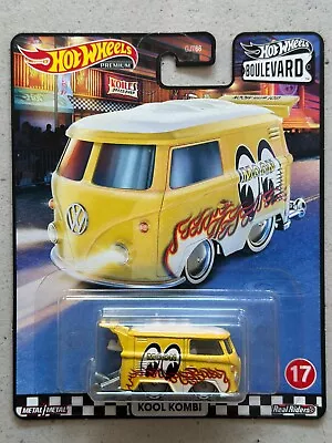 Buy 2020 Hot Wheels Premium Boulevard 17 KOOL KOMBI Real Riders Volkswagen Mooneyes • 34.99£