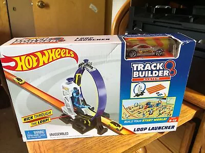 Buy Hot Wheels Loop Launcher With Car Track Builder System DMH51 - New! Sealed NIB • 16.80£