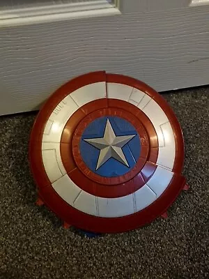 Buy Marvel Avengers Captain America Nerf Blaster Reveal Shield Toy Hasbro • 8£