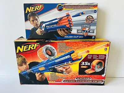 Buy Nerf N-Strike Elite Blaster Bundle Raider CS-35 Roughcut 2 X 4 Darts Boxed • 34£