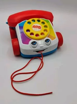Buy Fisher Price Chatter Telephone Toddler Pull Along Toy - FGW66 • 6.99£