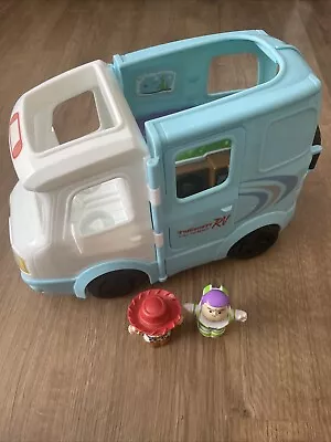 Buy Fisher Price Little People Disney And Pixar Toy Story Rv Buzz & Jessie Figures • 25£