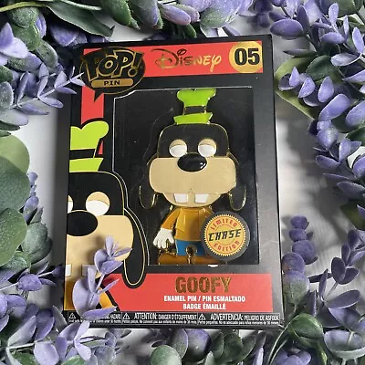 Buy Disney: Goofy (Chase) Funko Pop! Enamel Pin Limited Edition • 11.99£