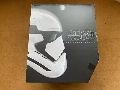 Buy MISB: Hasbro Star Wars Black Series: First Order Stormtrooper Electronic Helmet • 150£
