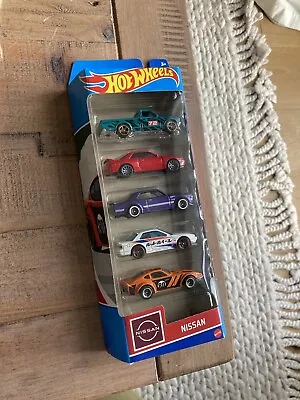 Buy Rare Hot Wheels Nissan 5 Car Pack Skyline GT-R, Silvia S13 Etc • 13£