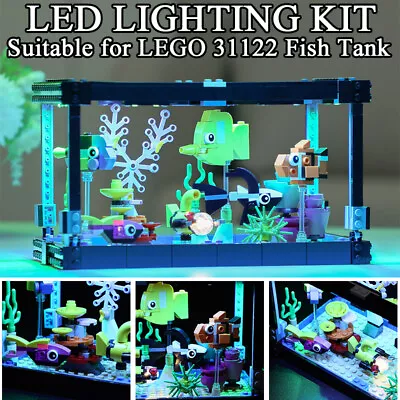 Buy LED Light Kit For LEGOs Fish Tank Creator 31122 Set • 17.99£